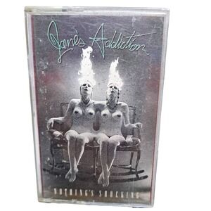 Janes Addiction Nothings Shocking Cassette Tape Vintage 1980s Alt Rock Warner